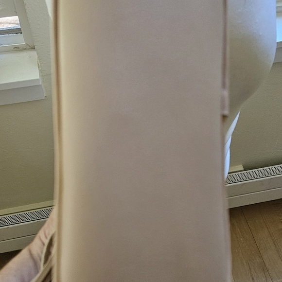 New Vegan Leather Tassel Handbag Purse Shoulder Bag Crossbody Adjustable Beige - Picture 5 of 7